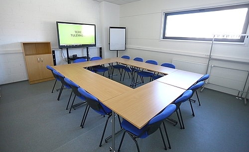 Haapsalu Spordikeskuse koosolekuruum